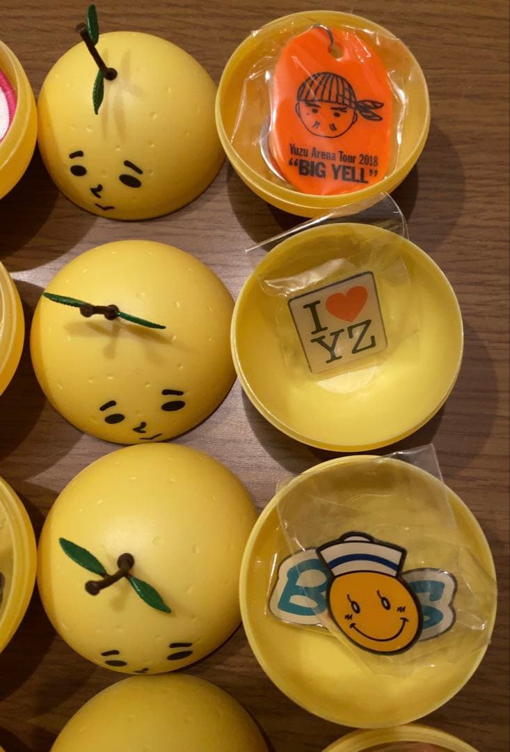 ゆず カプセル ガチャ