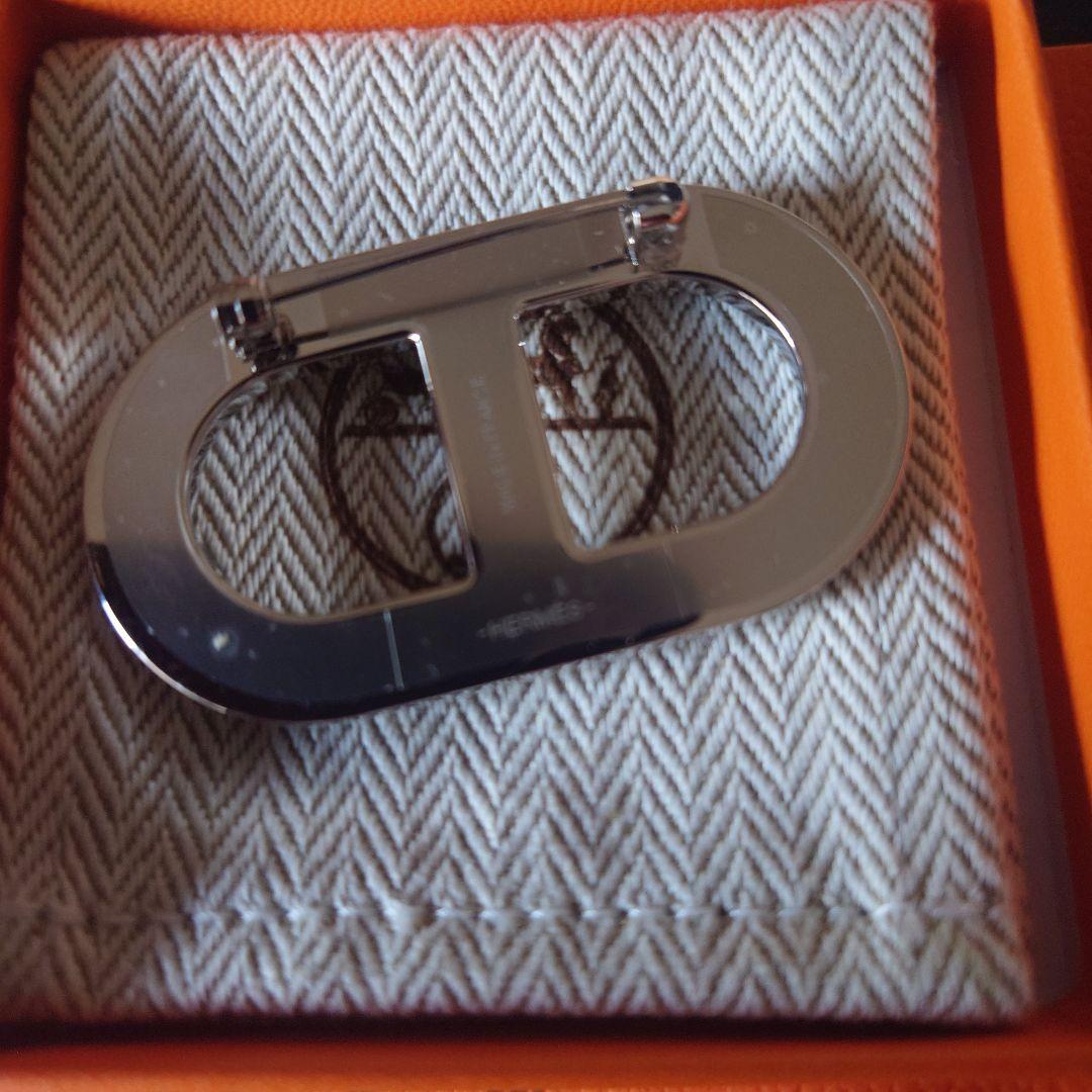 エルメス　シェーヌダンクル　ブローチ　新品