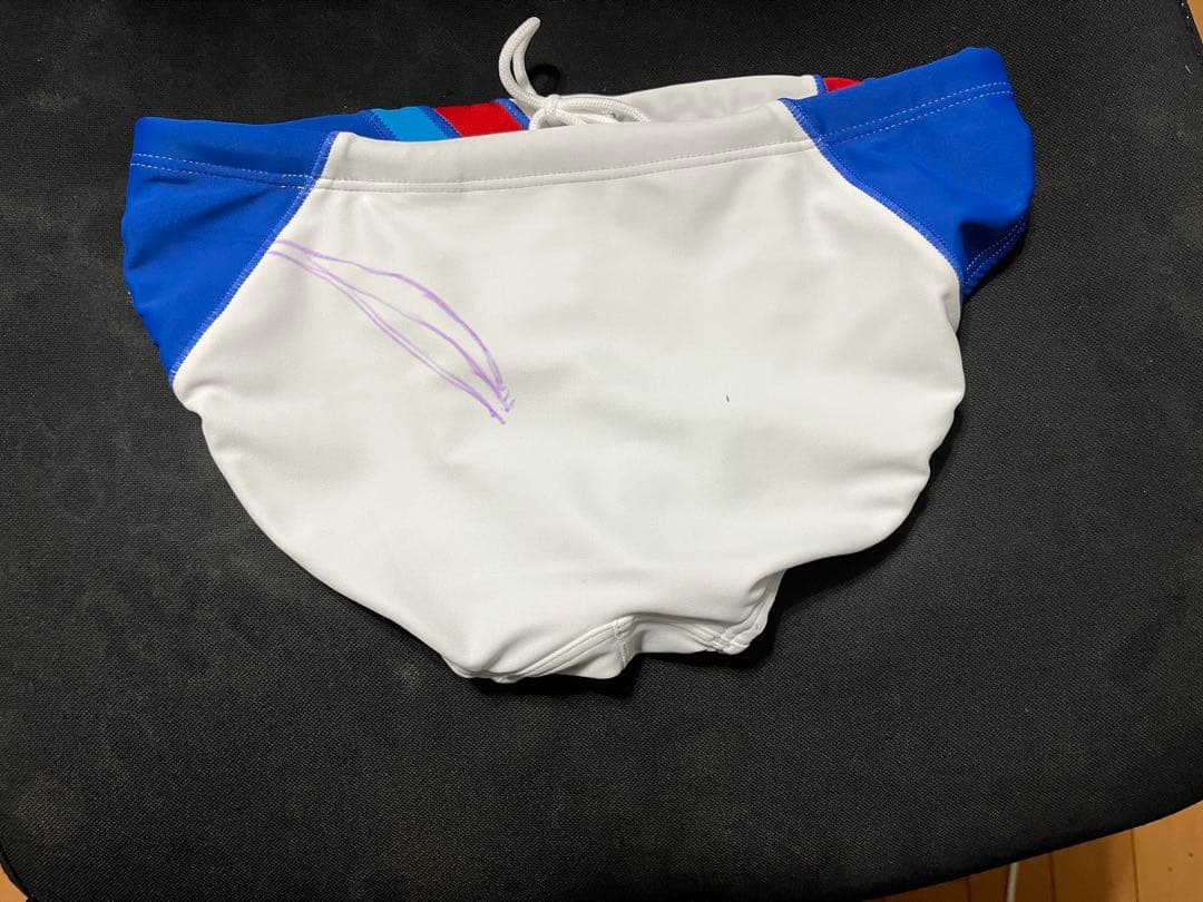 arena 競泳水着 ホワイトハンケツローライズ 競パン A25624L