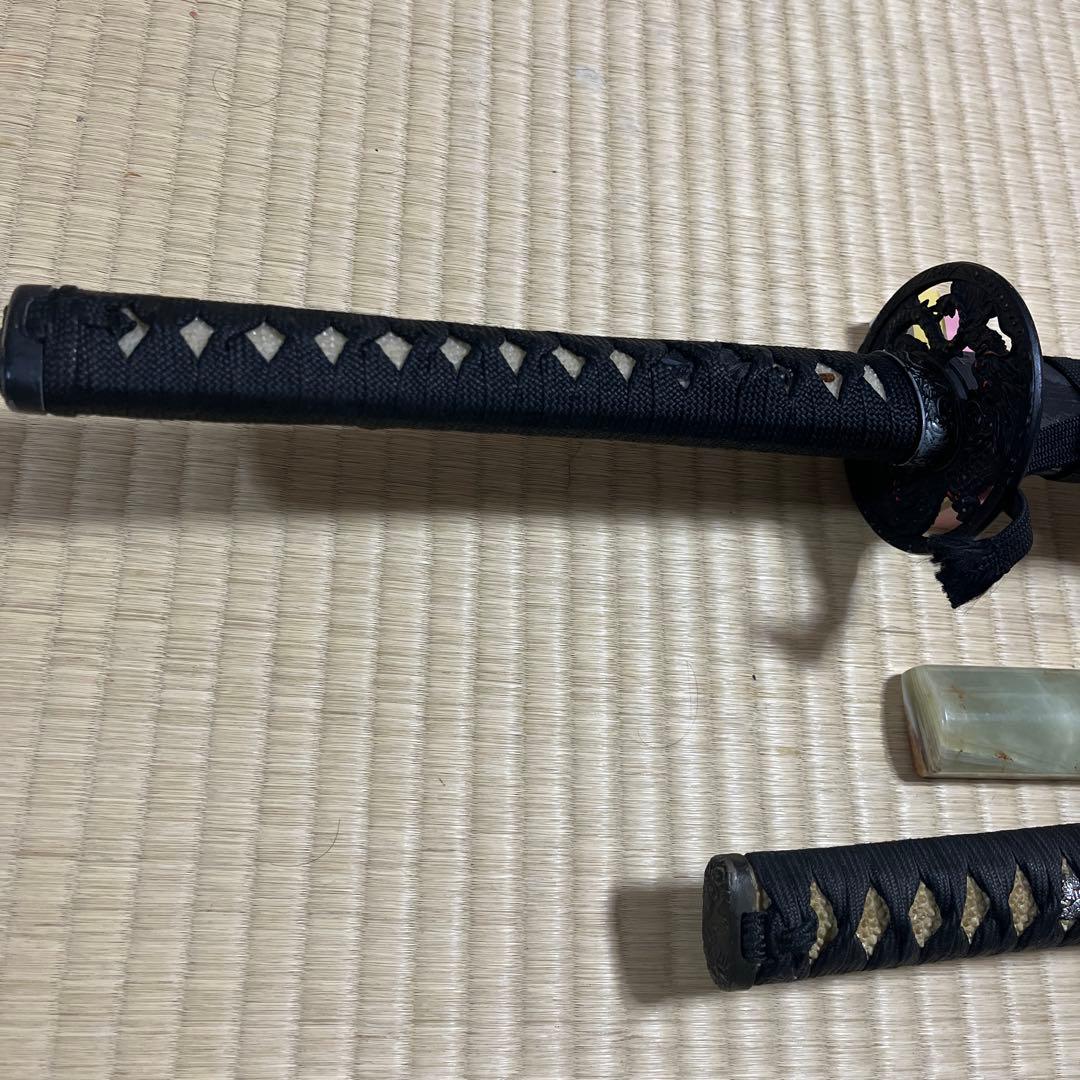 s194、模擬刀、日本刀 大刀と小刀のセット