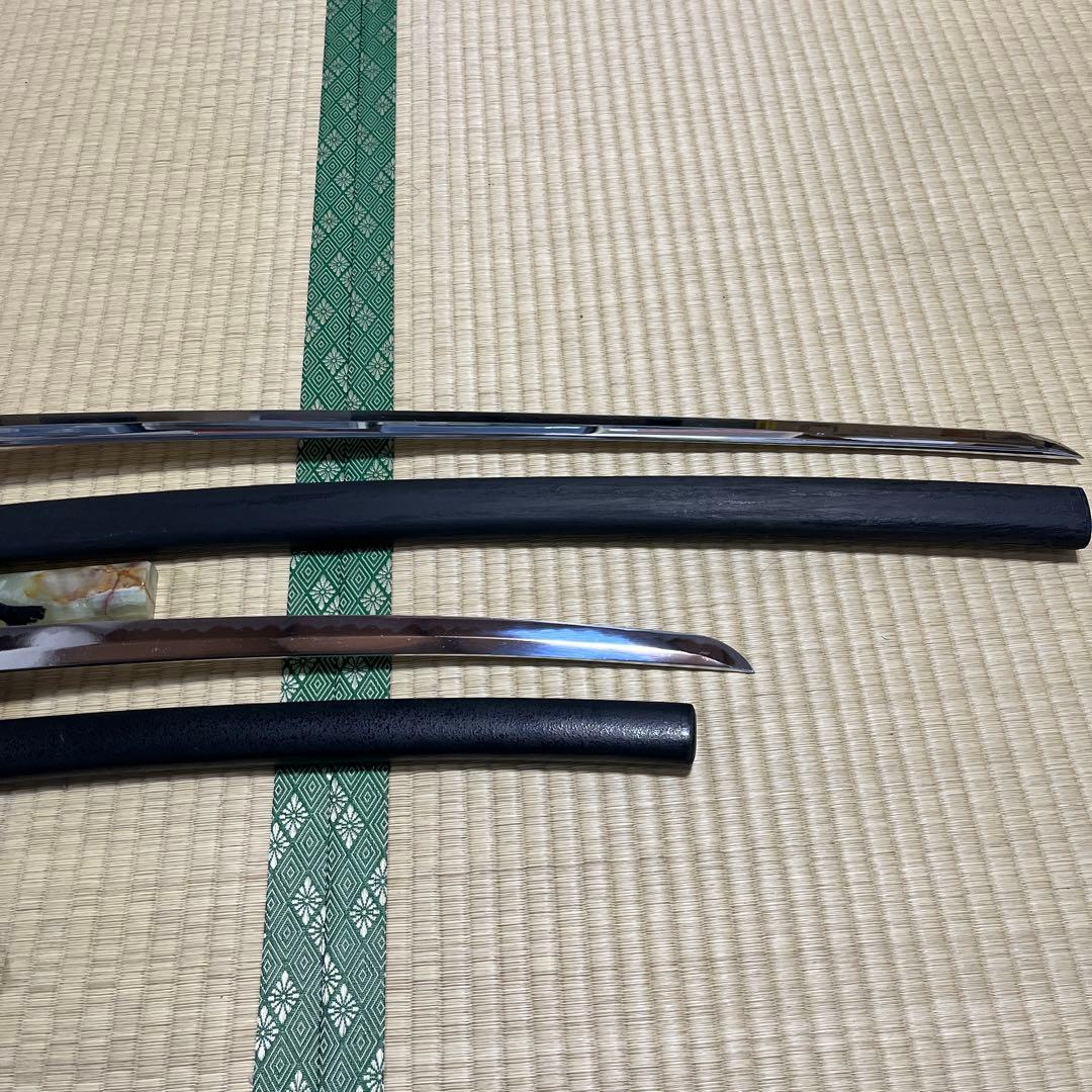 s194、模擬刀、日本刀 大刀と小刀のセット