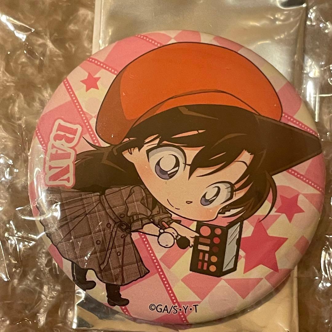 名探偵コナン　映画撮影　缶バッジ　毛利蘭 AGF