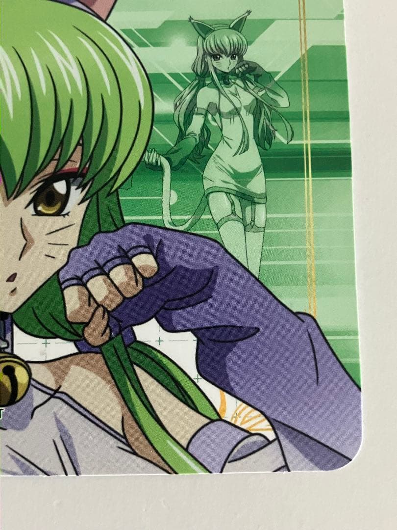 コードギアス　まねきねこ　コースター　C.C. シーツー