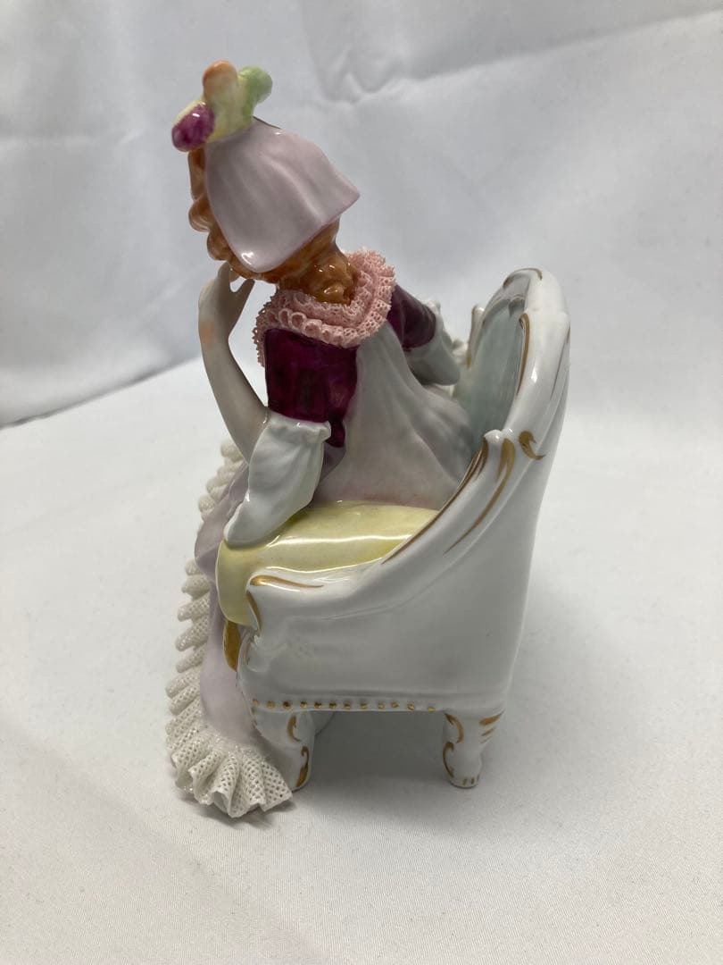 sitzendorf ジッツェンドルフ レースドール フィギュリン　陶器人形