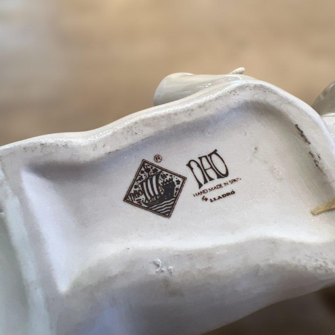 ヨーロッパビンテージゼファースペイン社陶器赤ちゃん人形 おしゃぶり付き