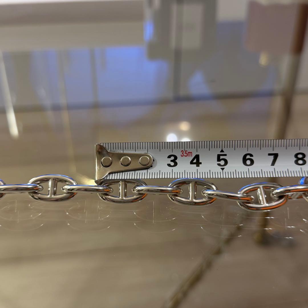 HERMES ブレスレット　エルメス シェーヌダンクル　 GM 14コマ