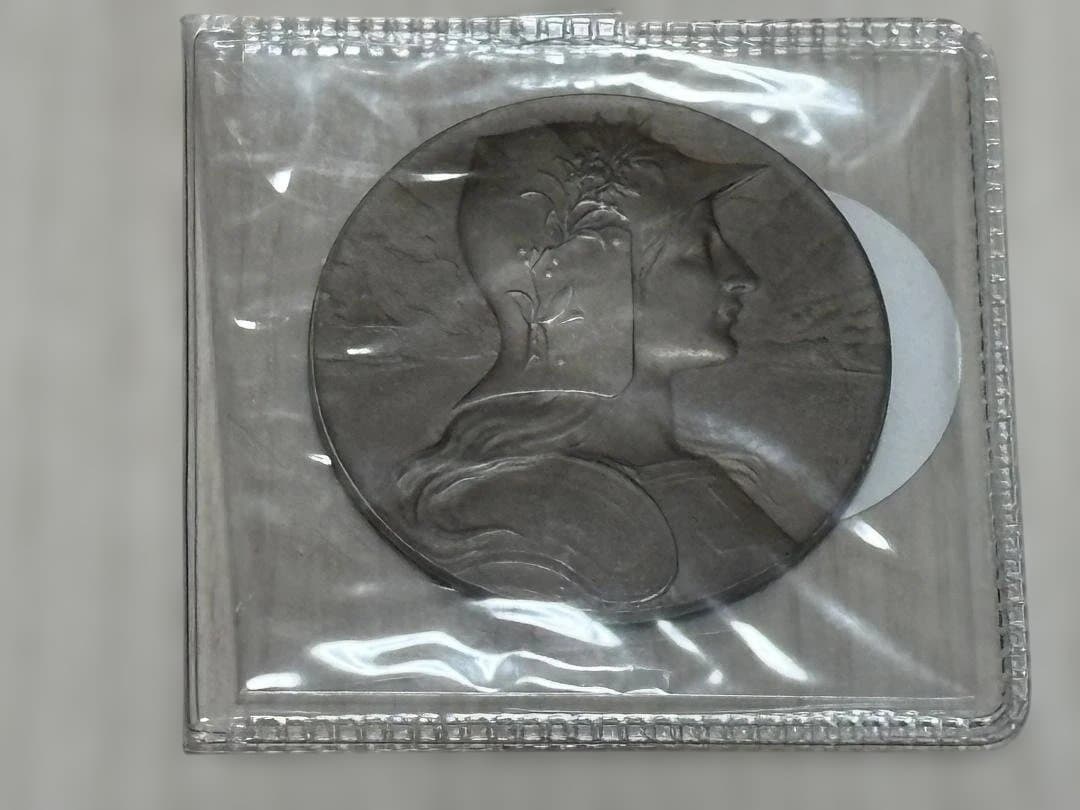 スイス射撃祭１９０１年ルツェルン記念銀メダル(直径45mm)