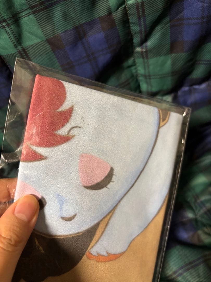 手塚治虫　ユニコ　琳派　手拭い　手ぬぐい　タオル　仔犬に箒　和風　伝統工芸