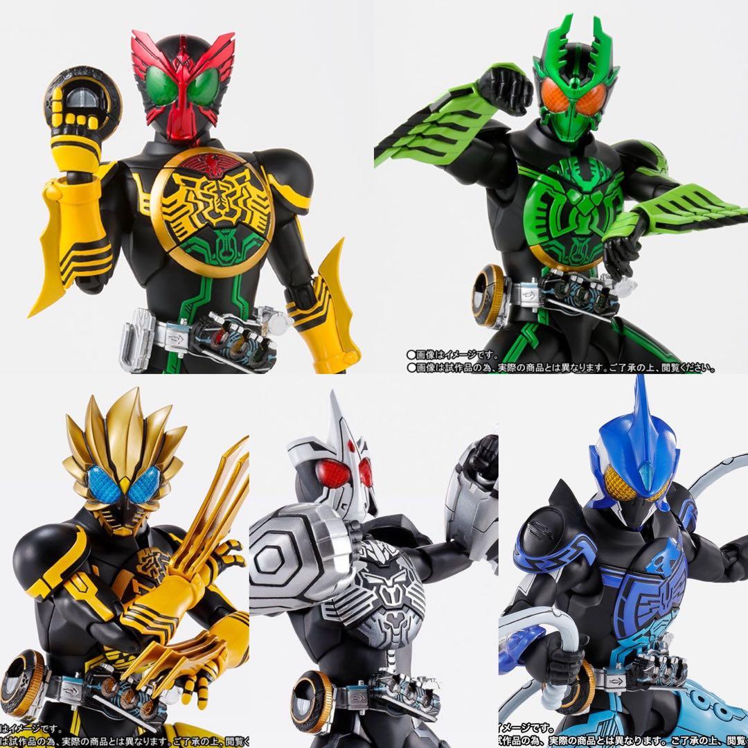 S.H.Figuarts 仮面ライダーオーズ　5点セット