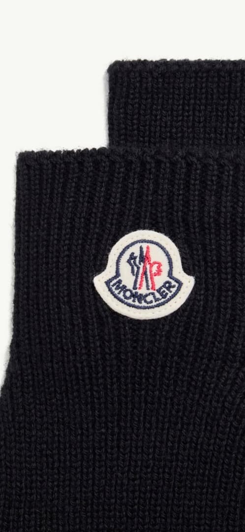 MONCLER 手袋 黒