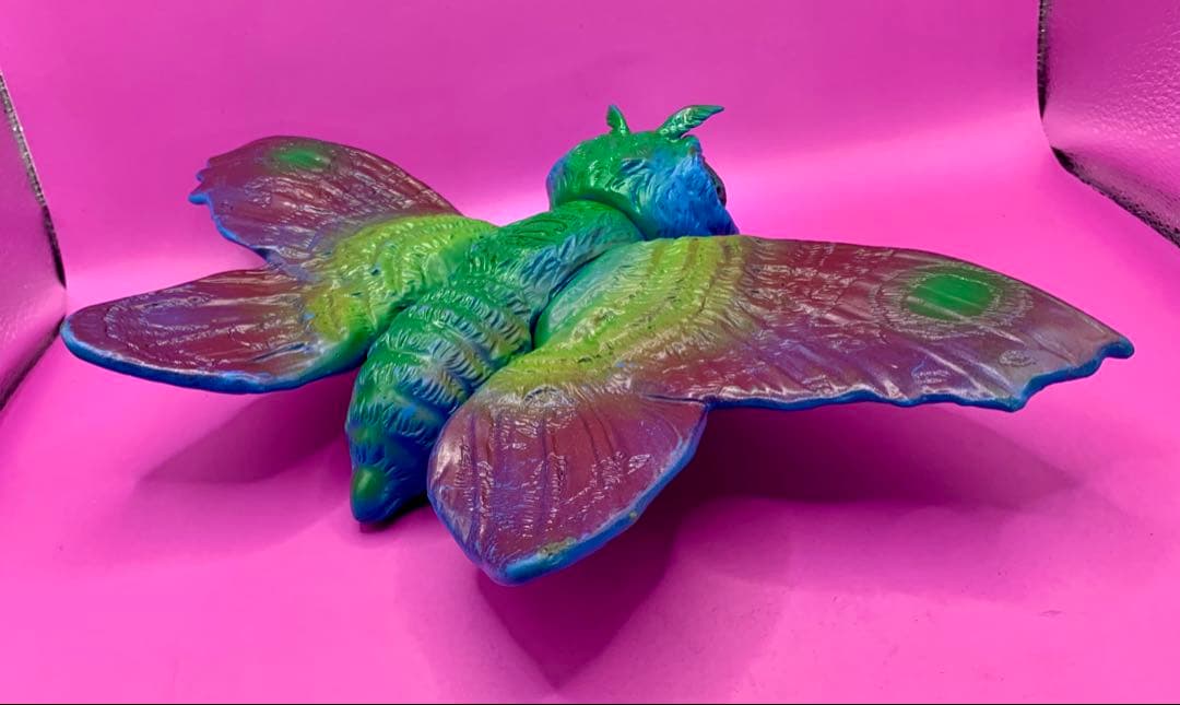 モスラ ブルマァク ソフビ人形 極美品 マルサンM1号昭和レトロ当時物オリジナル