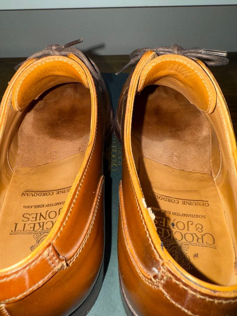 Crockett & Jones ONSLOW 8E コードバン　ウイスキー