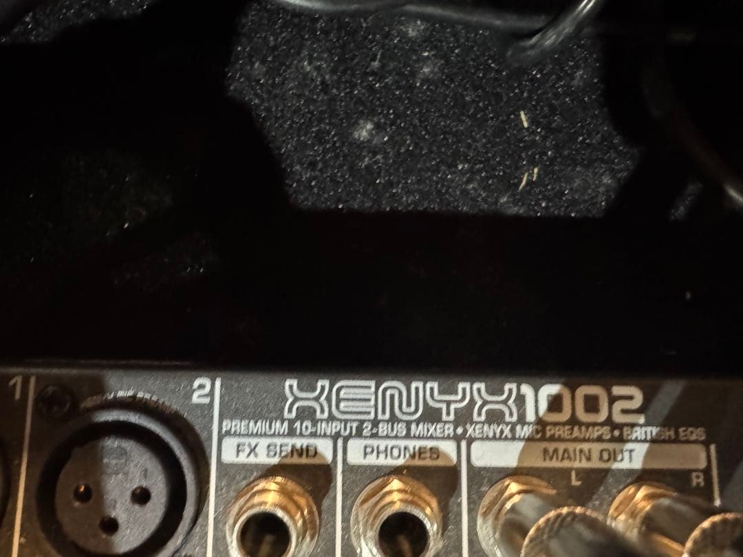 配信機器・PA機器・レコーディング機器 BEHRINGER Powerplay Pro-XL / XENYX 1002