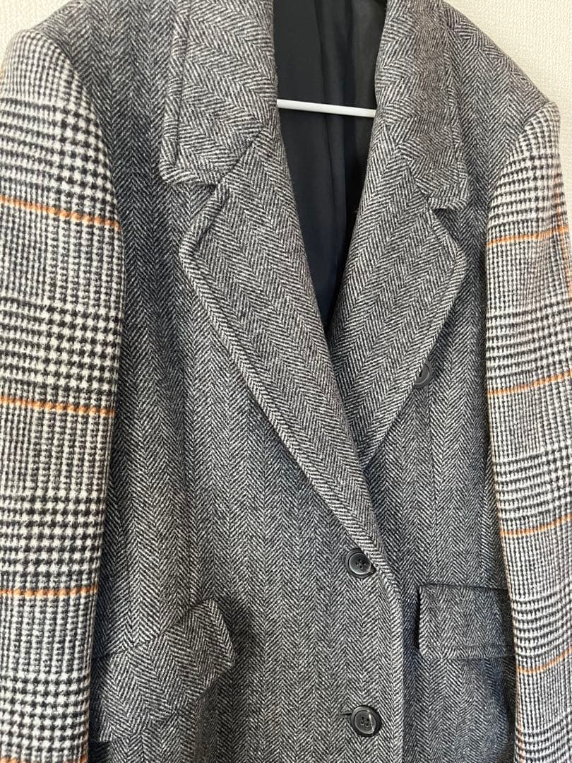 ジャケット・アウター ELENDEEK HELLINGBONE &CHECK CHESTER