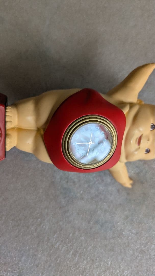 千と千尋の神隠し　帰ってきた坊　ミニ置時計　フィギュアキーホルダー　セット