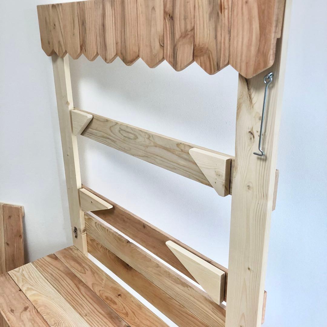 らむちゃん/仕様変更品/折りたたみ什器/フリマ/マルシェ/店舗什器