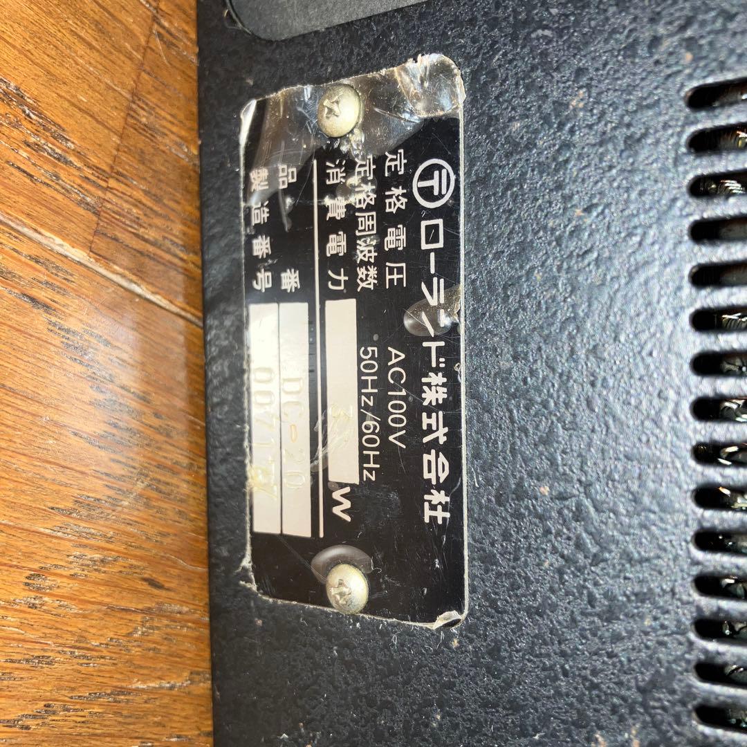 Roland DC-20 Analog Echo 動作確認済み