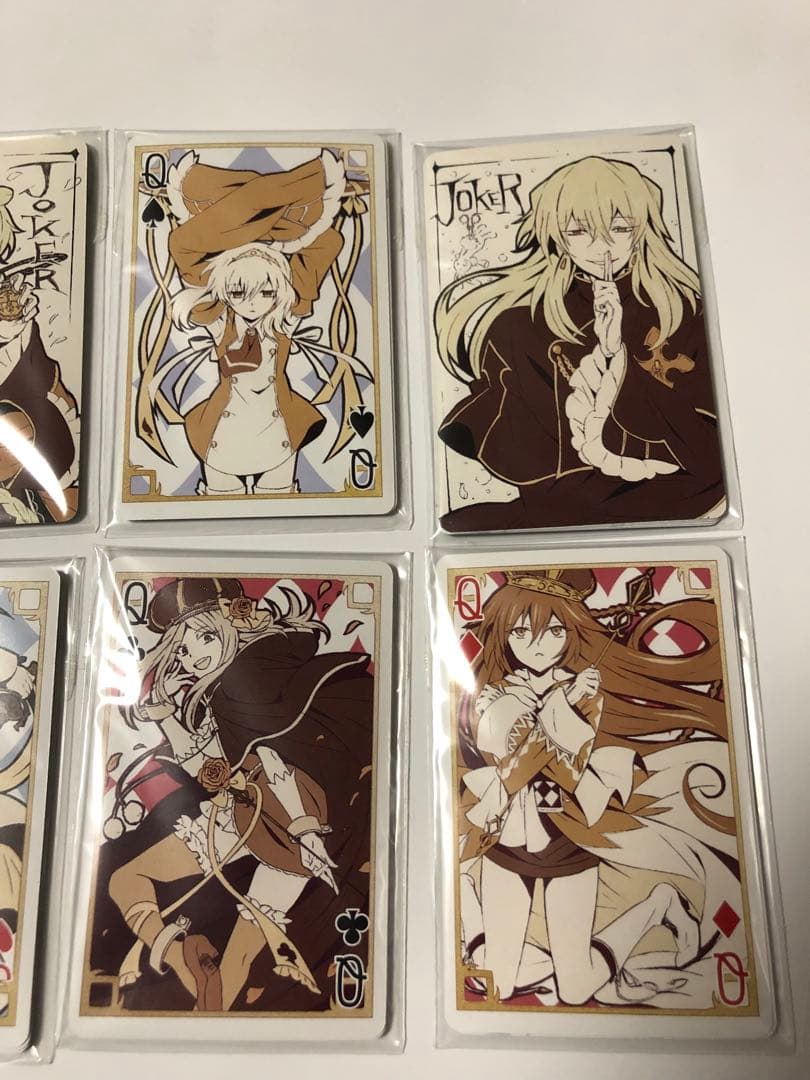 PandoraHearts パンドラハーツ　帽子屋さん特製トランプ　初回特典