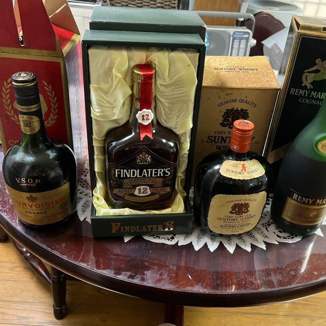 げんサントリーCourvoisier VSOP & Findlater'