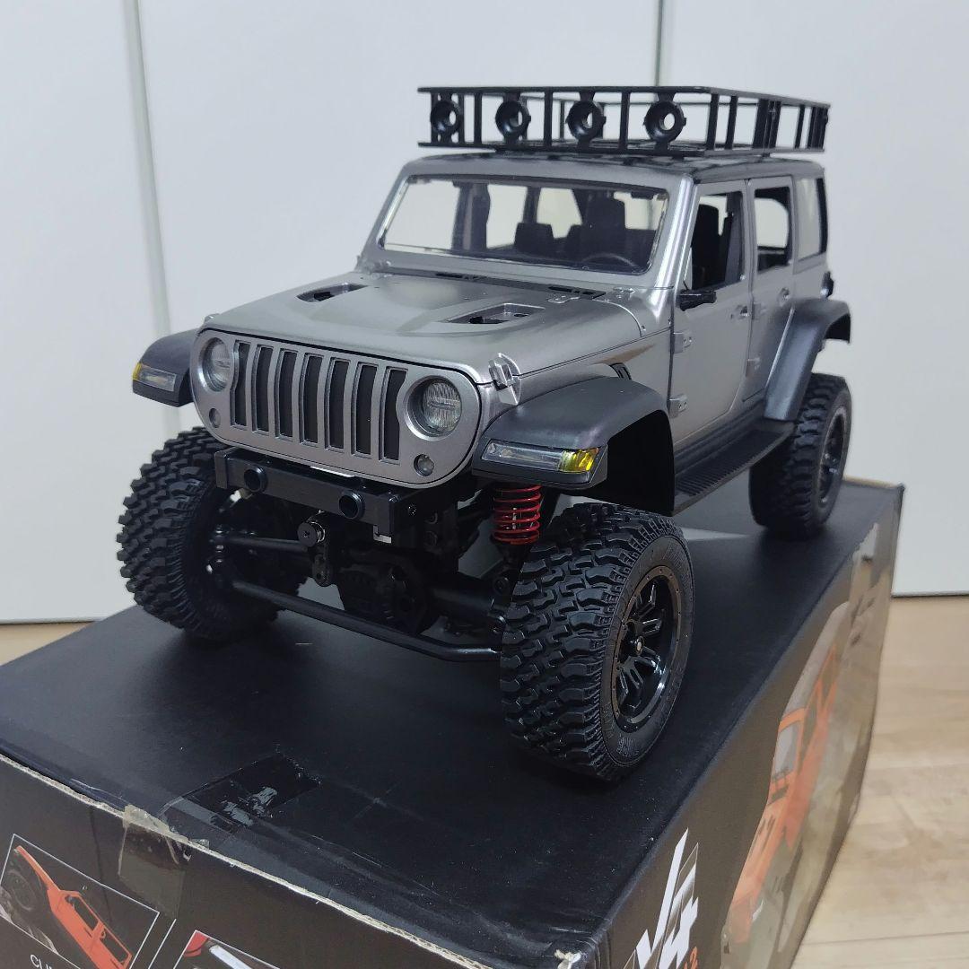 新品未使用品 MNモデル MN128 RTR ジープ ラングラー シルバー RC