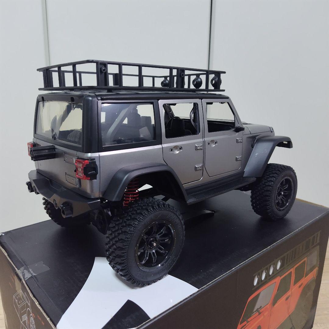 新品未使用品 MNモデル MN128 RTR ジープ ラングラー シルバー RC