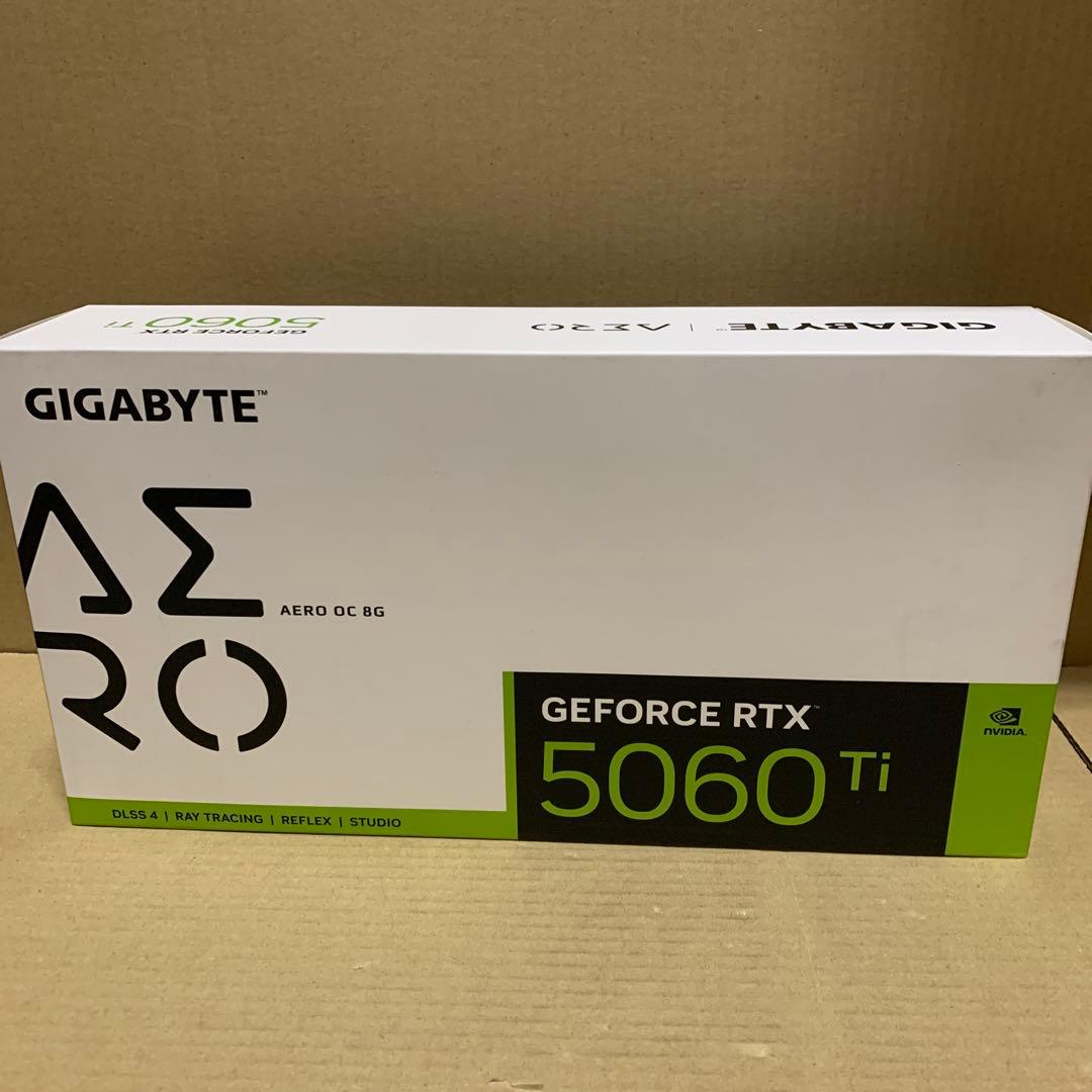 新品未開封　GeForce RTX 5060 Ti AERO OC 8G