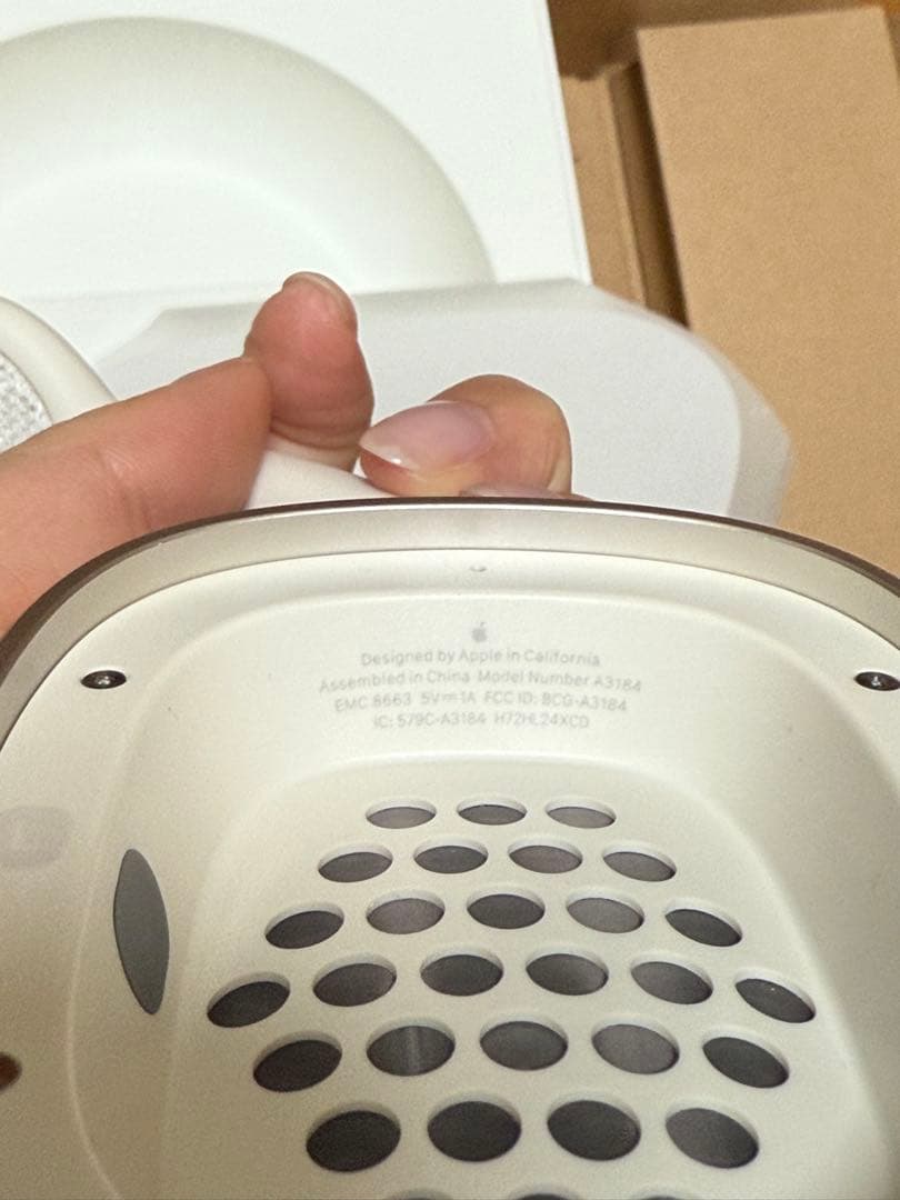 AirPodsMax スターライト　Type-C