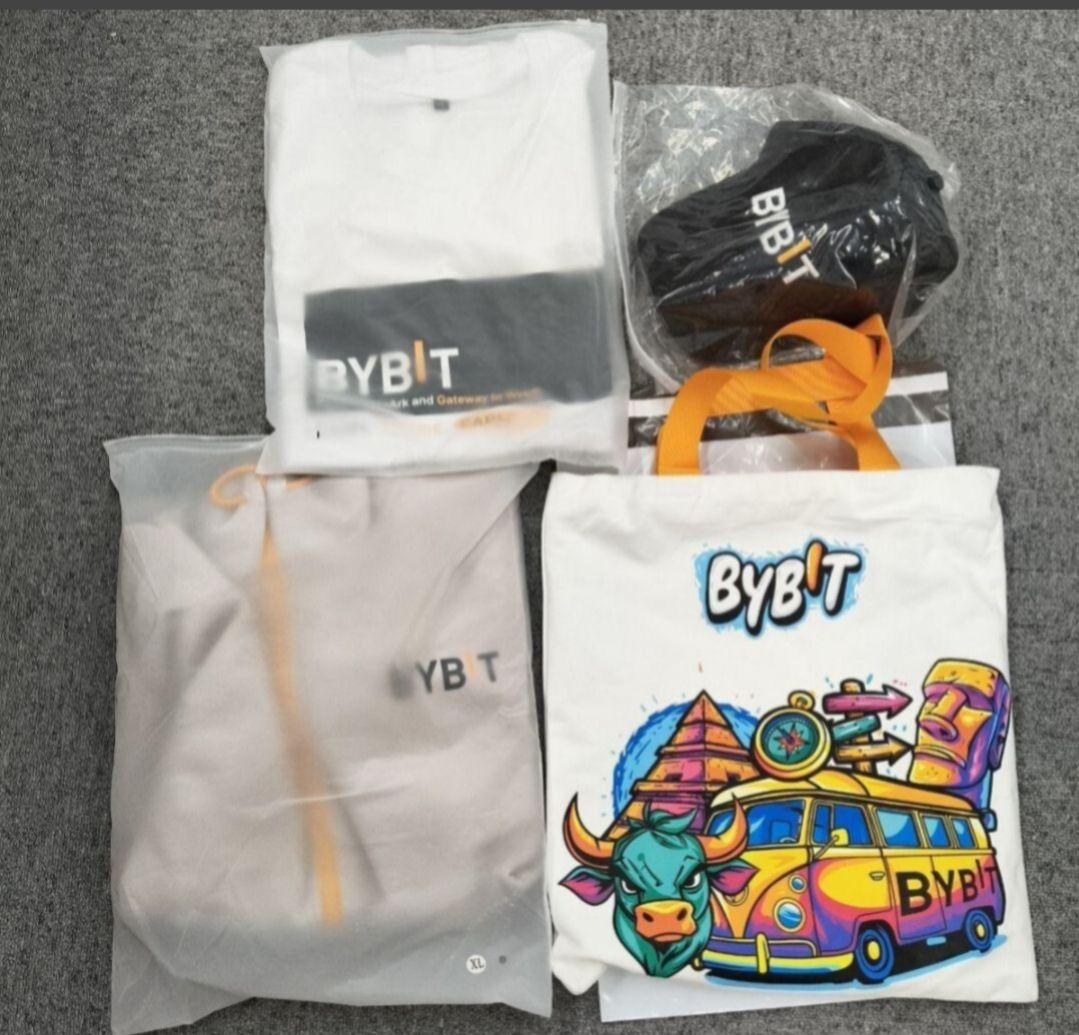 Bybit VIP限定グッズ Tシャツ、パーカー、キャップ サイズ XL