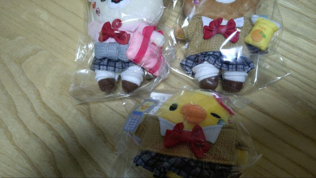 リラックマ ぬいぐるみ 3体セット 17周年 女子高生