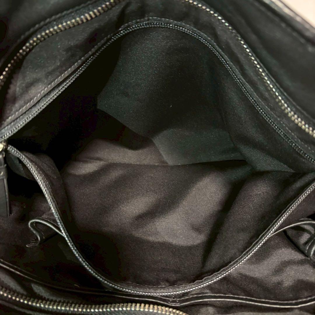 【美品】COACH コーチ70253 オプアートビジネスバッグ　2way A4