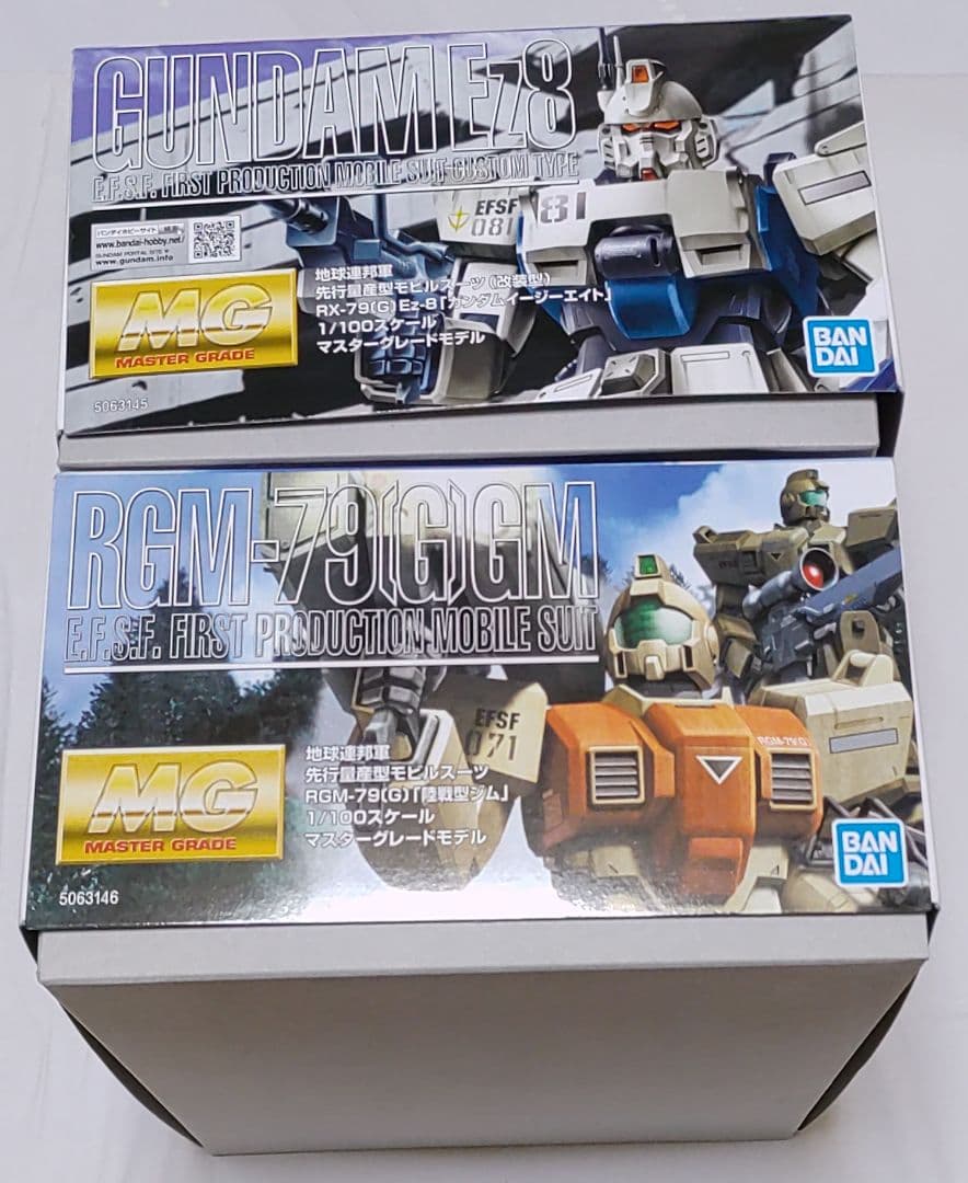 MG RX-79Ez-8＆MG RGM-79陸戦型ジム2体セット