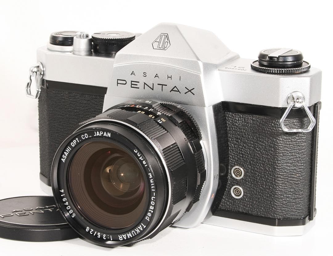 【美品・作動良好】 PENTAX SL & SMC タクマー 28mm F3.5