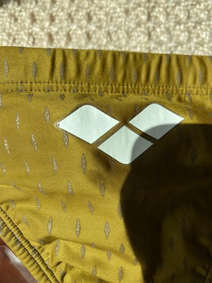 ARN-6009M エールブルー リミック　競泳水着　競パン オリーブグリーン