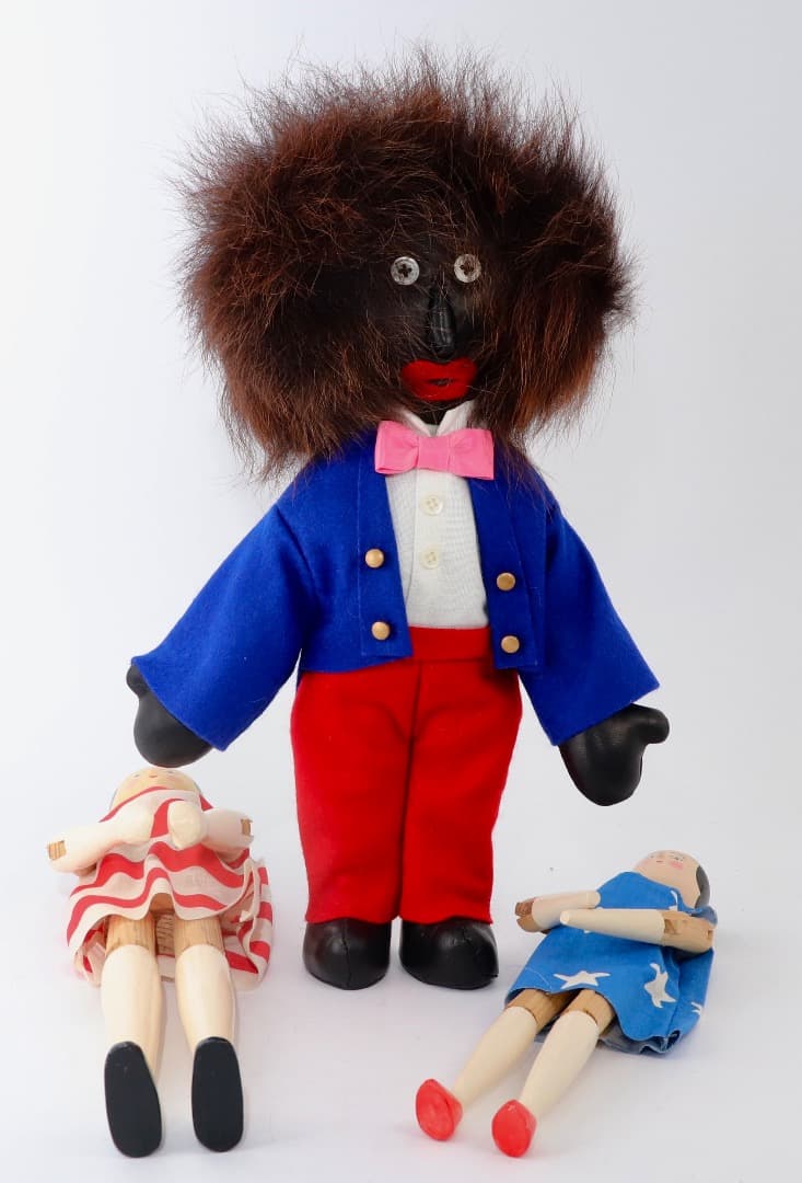 Golli Peg Doll Set ビンテージアーティスト人形3体セット