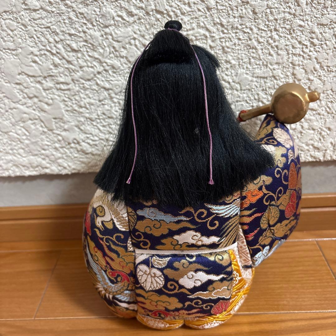 木目込人形 金の小槌を持った男子