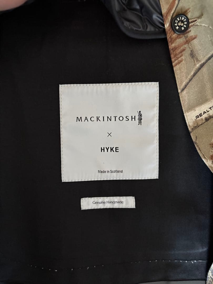 再値下げ！！MACKINTOSH x HYKE 迷彩ジャケット