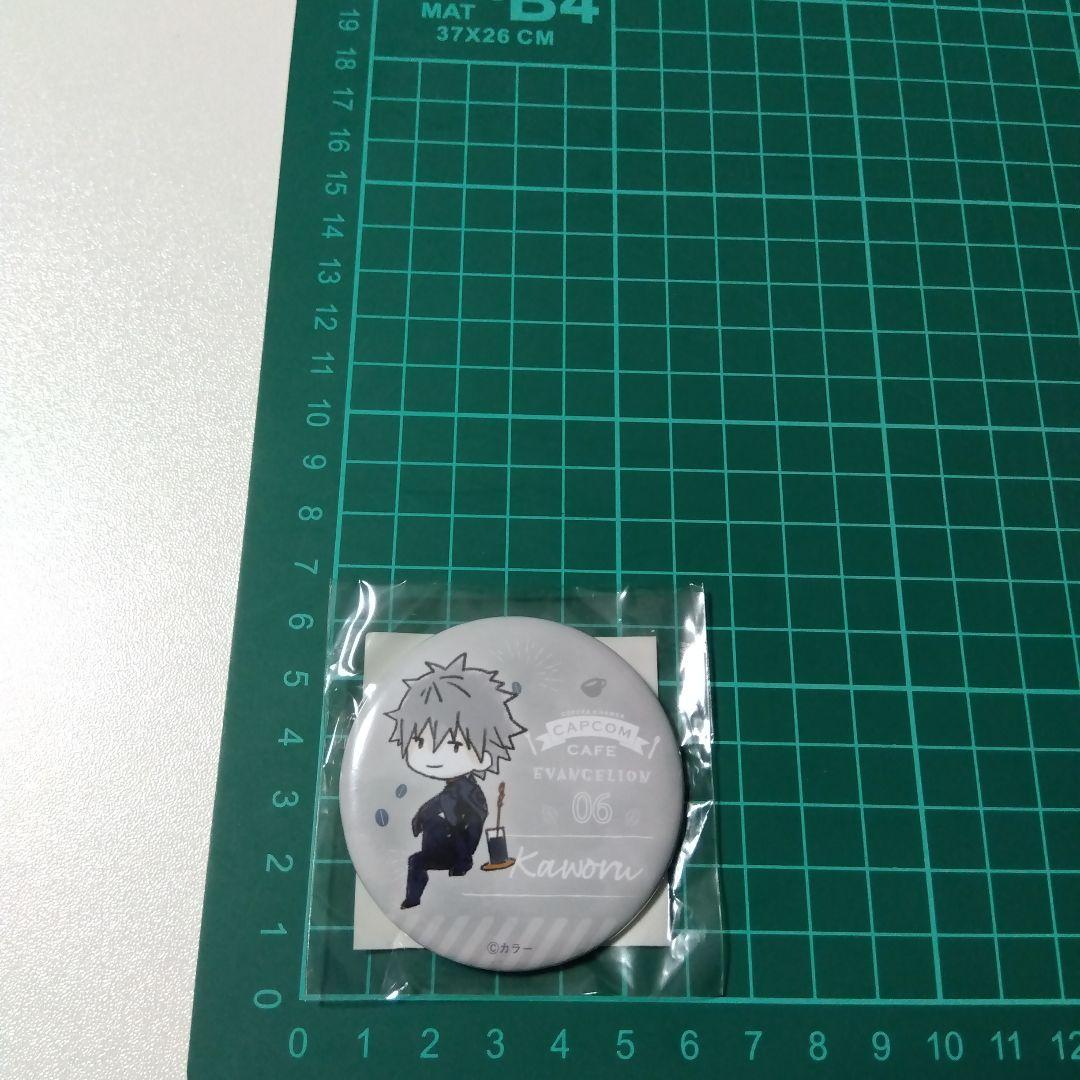 【エヴァンゲリオン】渚カヲル カプコンカフェ 缶バッジ