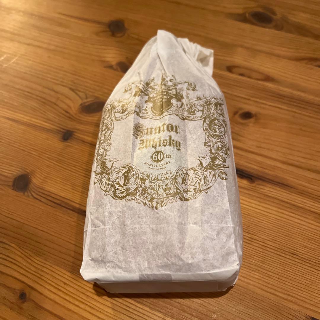 新品未開封 非売品 サントリー ウィスキー 特角 10年 角瓶 発売60周年