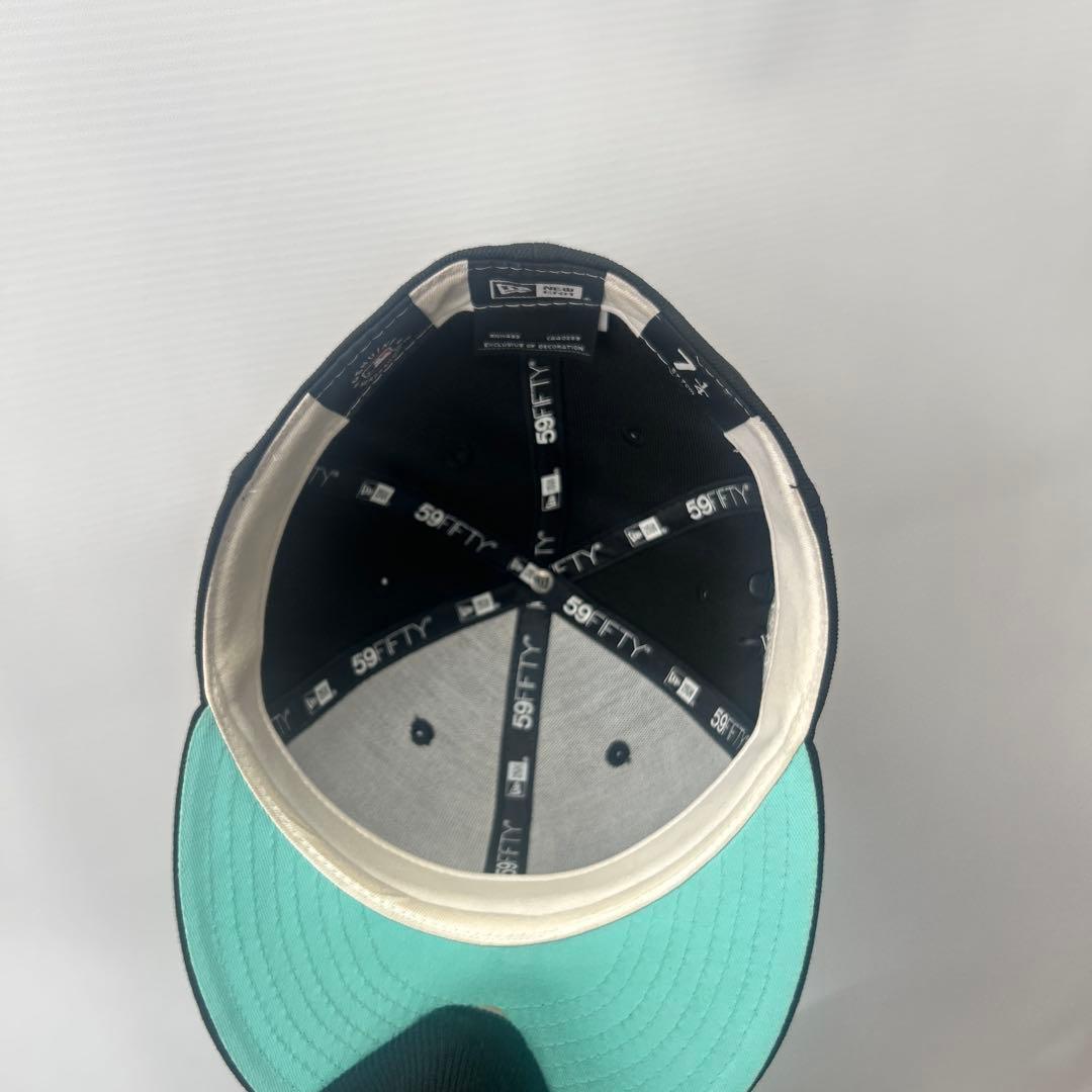 A*T様 New Era 59FIFTY LA ティファニーブルー キャップ 7