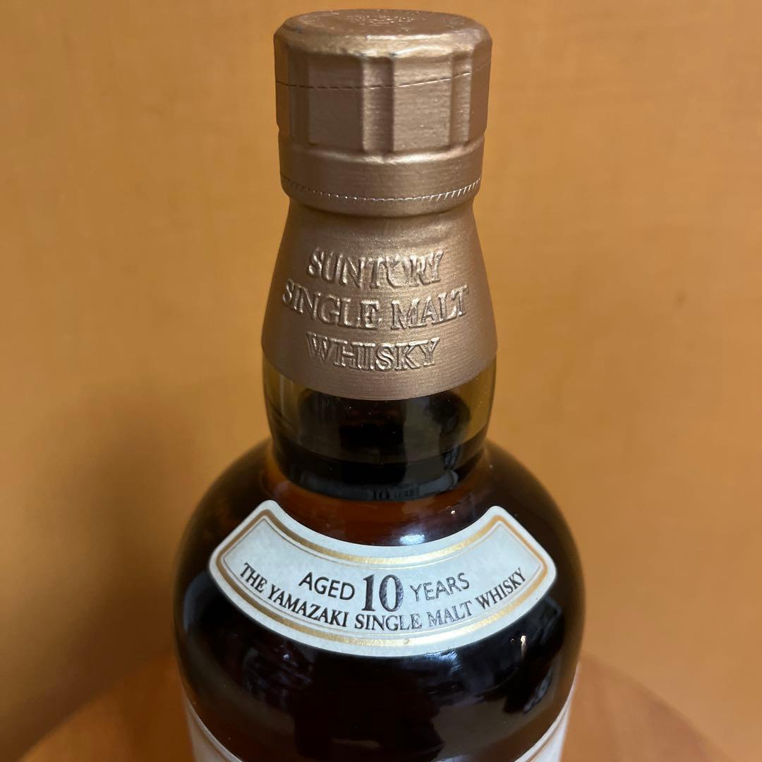 【新品未開栓】サントリー 山崎 シングルモルト ウイスキー 10年