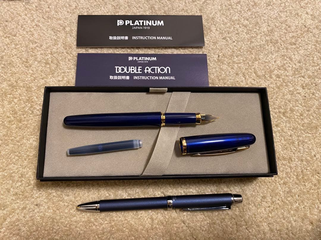 Platinum 万年筆　ボールペン　未使用