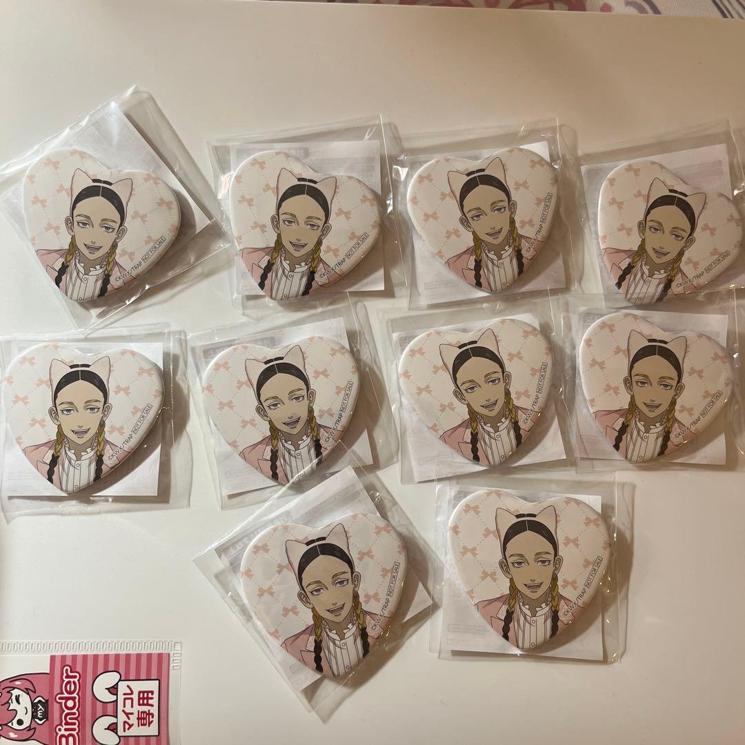 東京リベンジャーズ　ナンジャタウン　ミニゲーム　缶バッチ　等身　灰谷 蘭