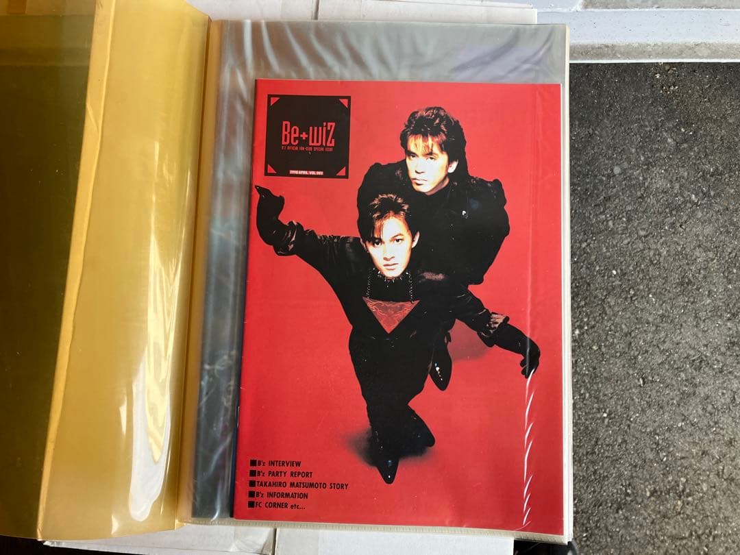 B'z PARTY 会報 005〜147 初期・最新 セット 松本孝弘 稲葉浩志