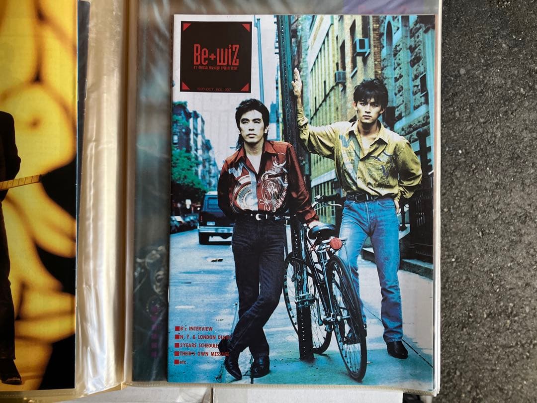 B'z PARTY 会報 005〜147 初期・最新 セット 松本孝弘 稲葉浩志