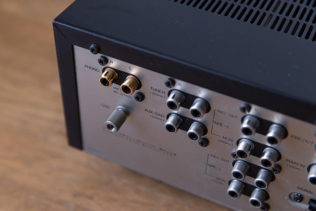 LUXMAN L-430 ステレオインテグレーテッドアンプ 通電音出し確認