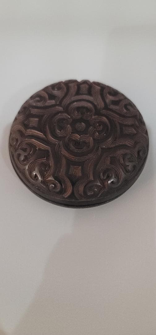 茶道具 唐物 堆黒 具利 香合