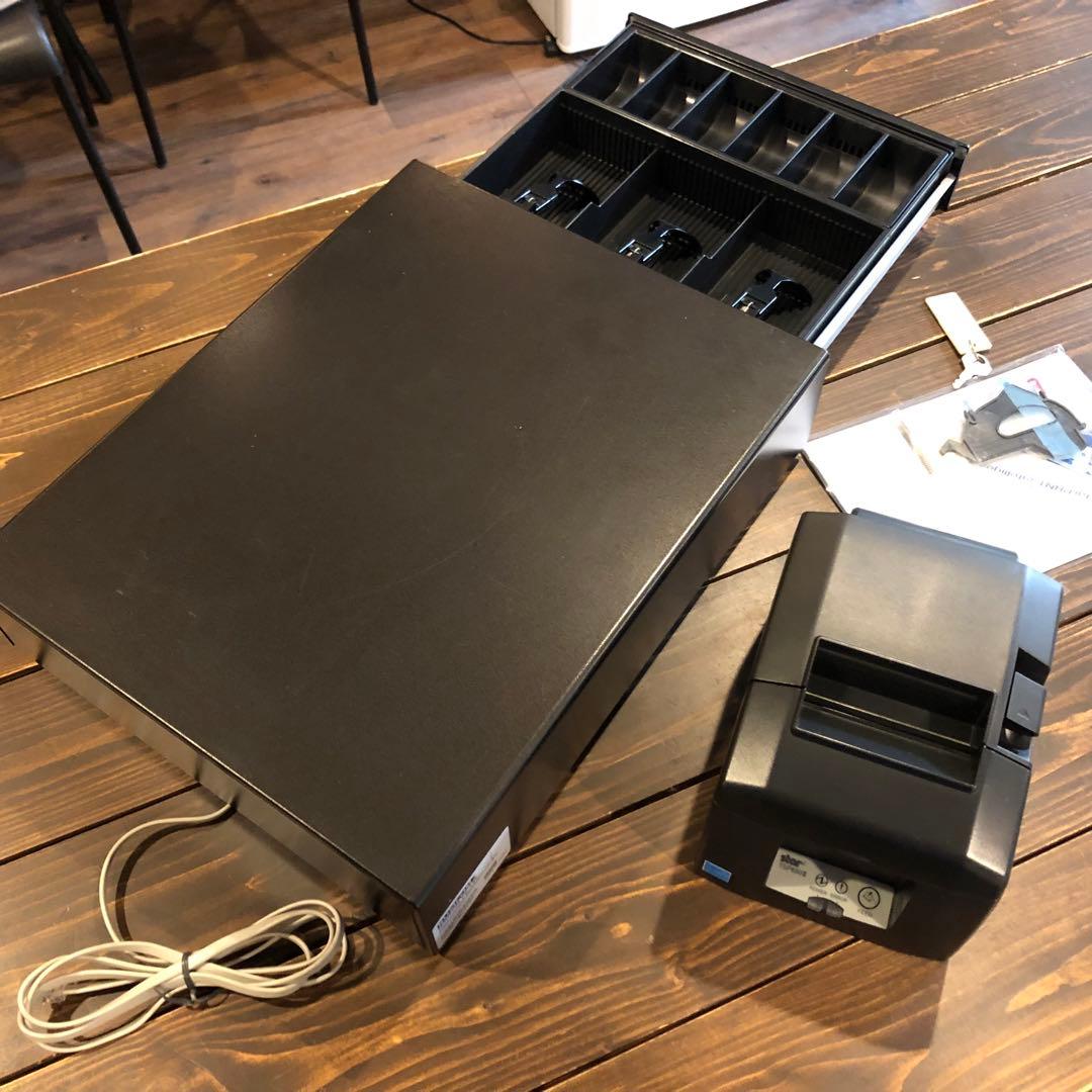 キャッシュドロアー&プリンターセット