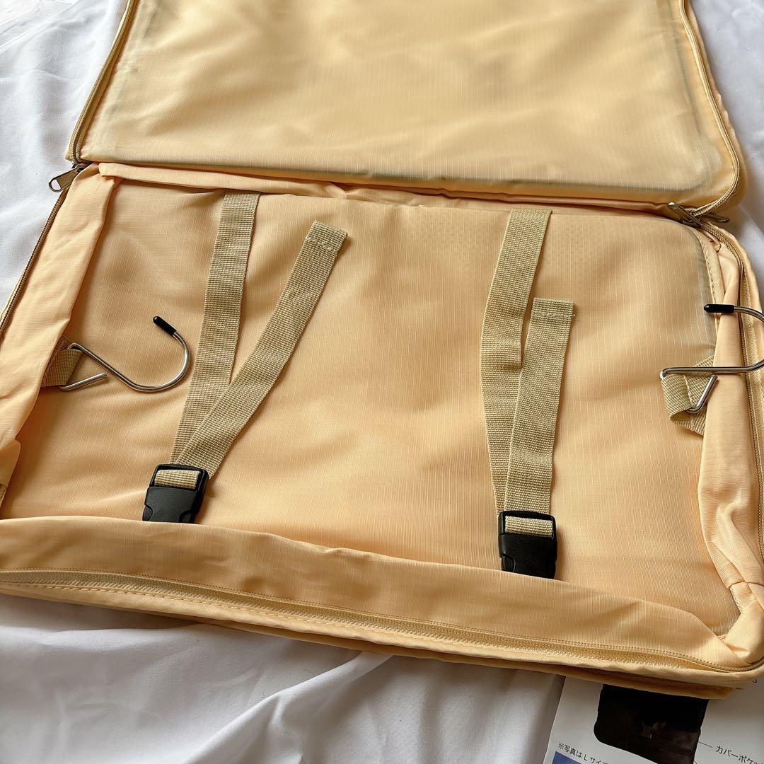 ☆吊り下げ 収納 ベージュ XL S字フック トラベル グッズ ポーチ