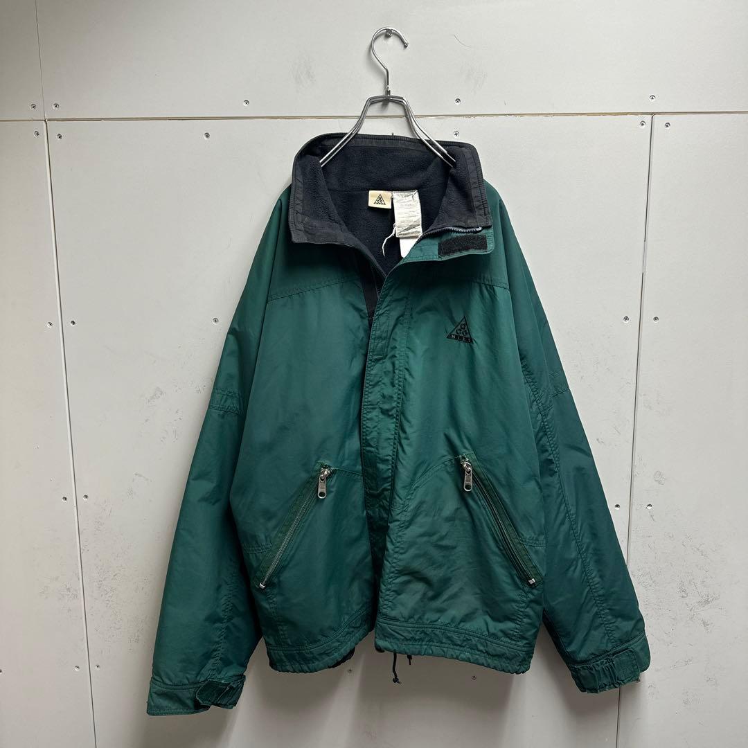 NIKE ACG 裏フリース　フルジップ　ナイロンブルゾン