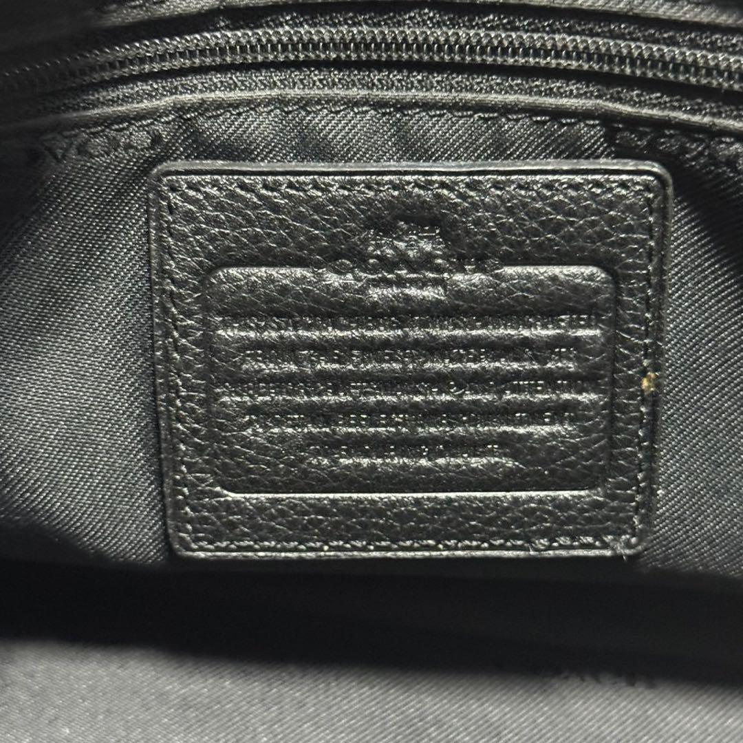 美品✨️コーチ 2way ショルダーバッグ PVC レザー レオパード 豹柄